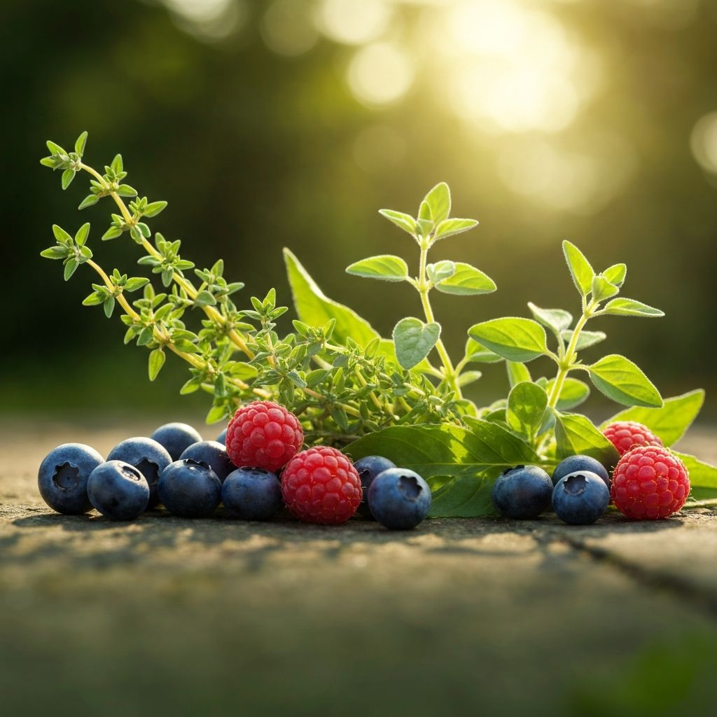 Pflanzliche Nährstoffquellen