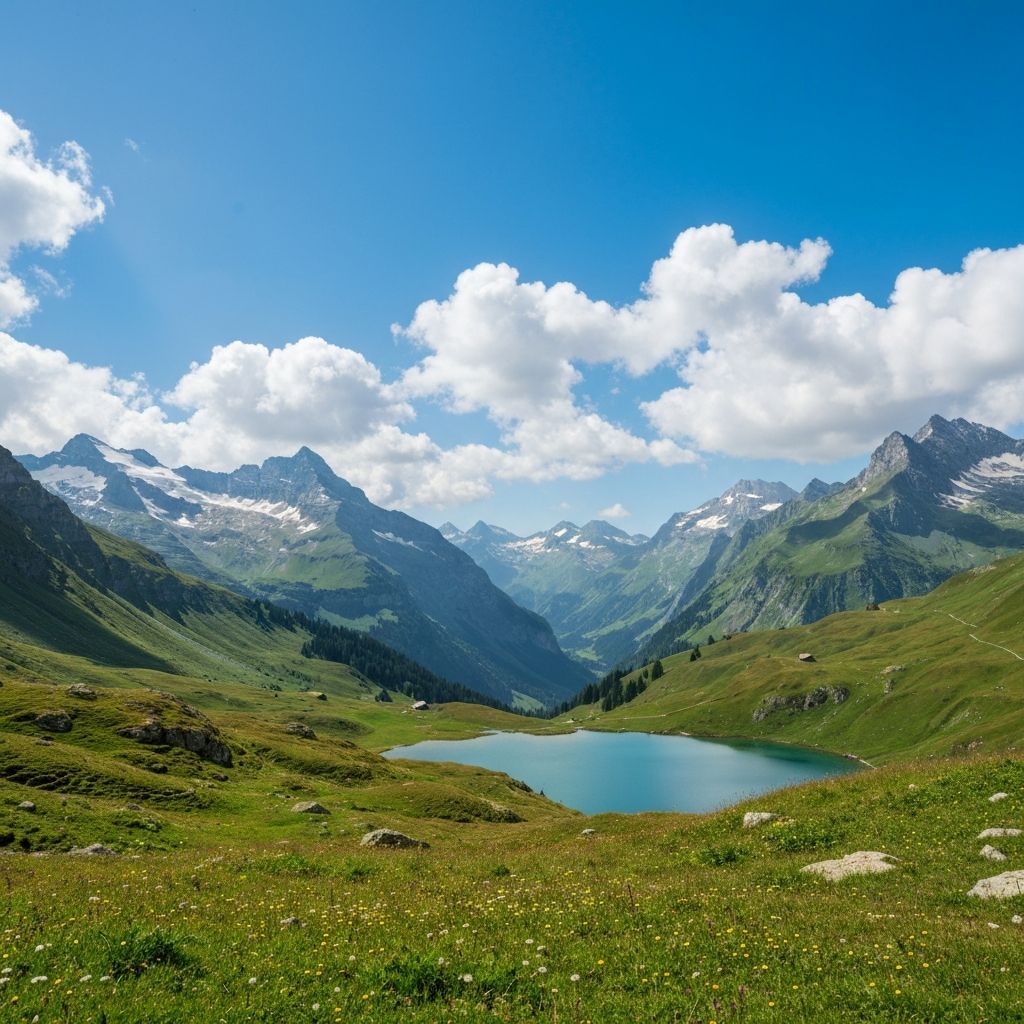 Schweizer alpine Tradition